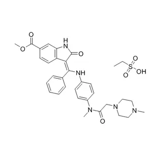 Nintedanib Ethanesulfonate Salt CAS 656247-18-6