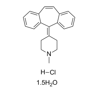 Cyproheptadine hydrochloride CAS 41354-29-4