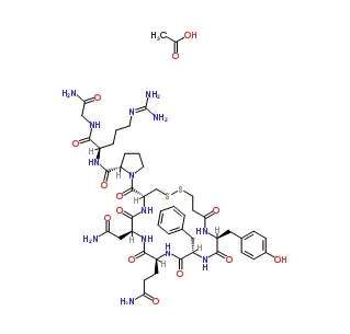 Desmopressin acetate CAS 16789-98-3
