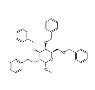 Methyl 2,3,4,6-Tetra-O-benzyl-a-D-galactopyranoside CAS 53008-63-2