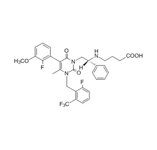 Elagolix CAS 834153-87-6