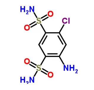 4-Amino-6-chlorobenzene-1,3-disulfonamide CAS 121-30-2