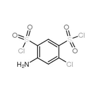 4-Amino-6-chlorobenzene-1,3-disulfonyl Dichloride CAS 671-89-6
