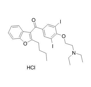Amiodarone hydrochloride CAS 19774-82-4