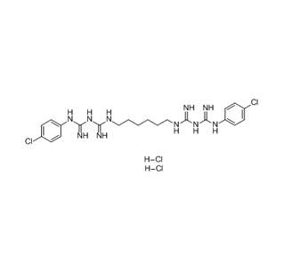 Caschlorhexidine Hydrochloride CAS 3697-42-5