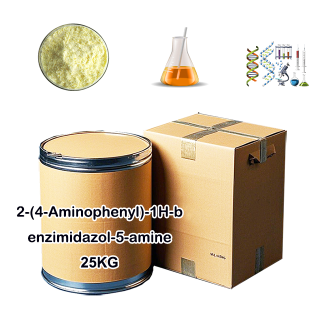 China Suppliers High Quality 100% 2-(4-Aminophenyl)-1H-benzimidazol-5-amine CAS 7621-86-5 for sale