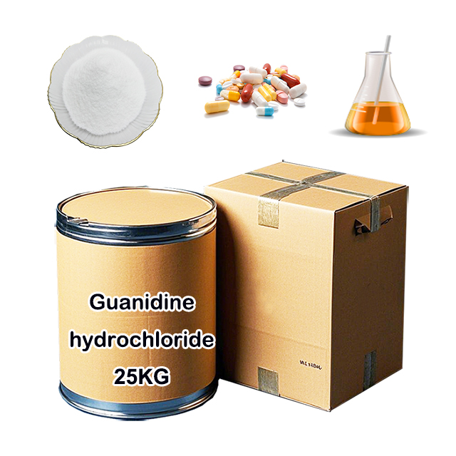 Chinese manufacturer Guanidine Hydrochloride CAS 50-01-1 with good price for sale