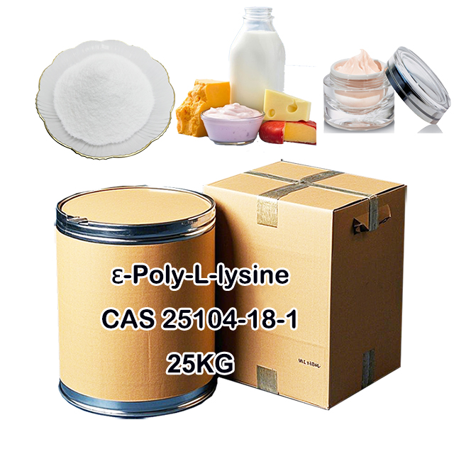 ε-Poly-L-lysine CAS 25104-18-1 use for Natural Food Additive Preservative