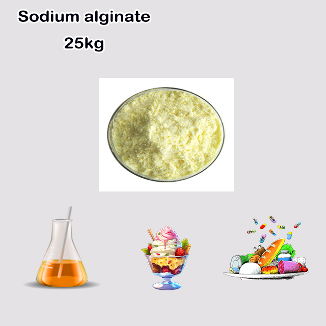 China Suppliers Sodium alginate CAS 9005-38-3 with high quality