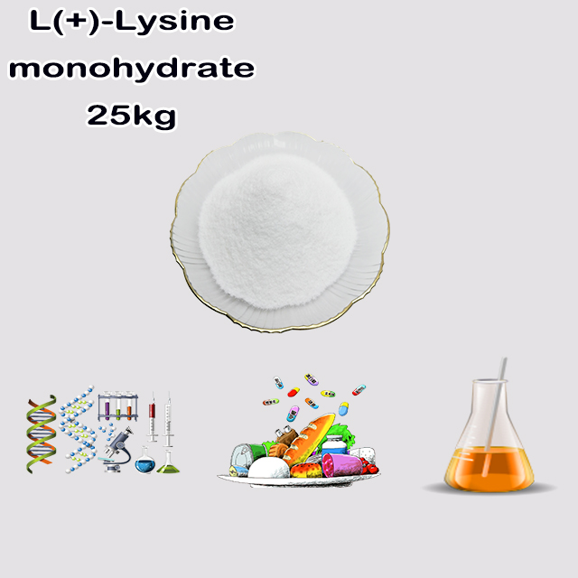 China Suppliers L(+)-Lysine monohydrate CAS 39665-12-8 for sale