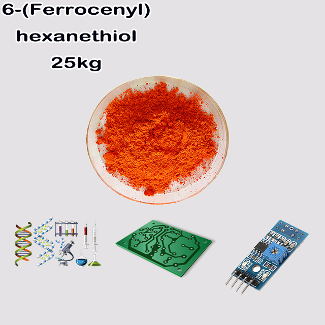 China Manufacturer 6-(Ferrocenyl)hexanethiol CAS 134029-92-8 high quality for sale