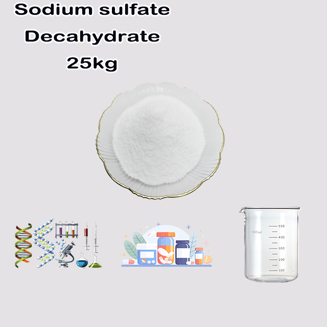 China Factory Supply Sodium sulfate Decahydrate CAS 7727-73-3 for sale