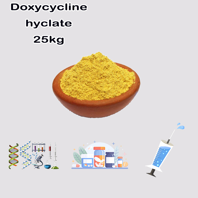 China Supplier Top Quality Doxycycline Hyclate CAS 24390-14-5