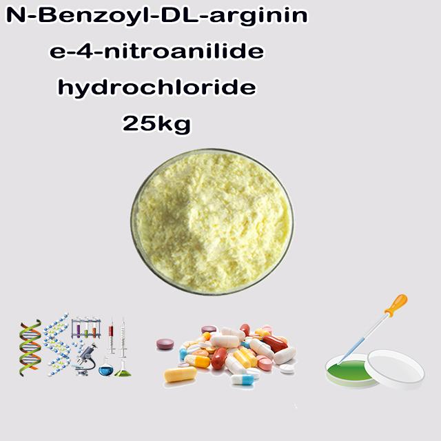 China Manufacturer N-Benzoyl-DL-arginine-4-nitroanilide hydrochloride CAS 911-77-3 for sale