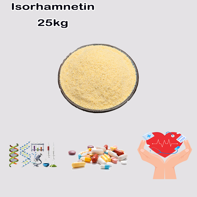 China Manufacturer Isorhamnetin CAS 480-19-3 with factory price for sale