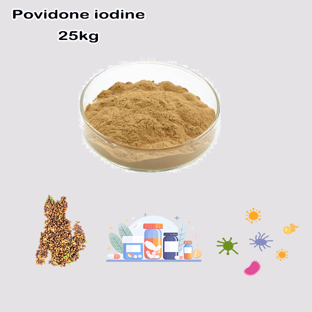 China Suppliers Hot Selling Povidone Iodine (PVP-I) CAS 25655-41-8