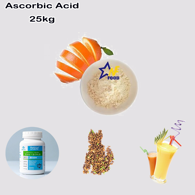 China Manufacturer Top Quality Ascorbic Acid (Vitamin C) CAS 50-81-7