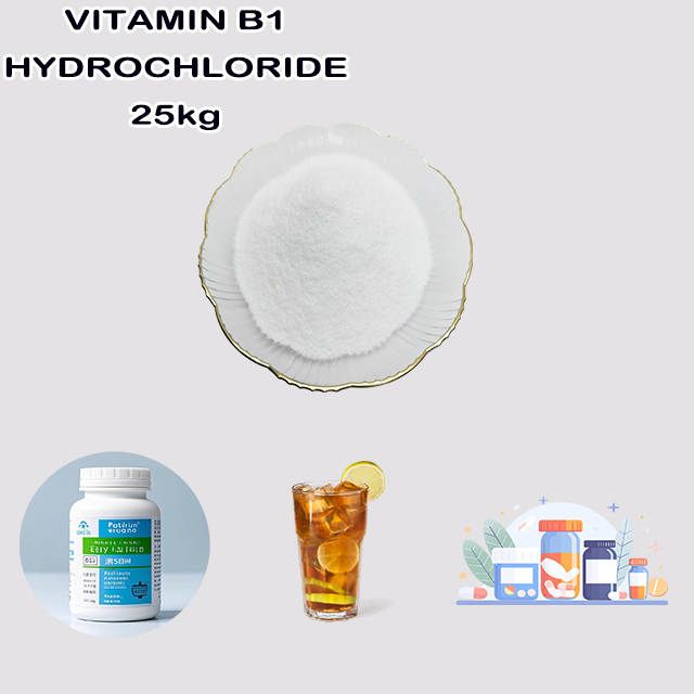 China Supplier Thiamine hydrochloride(VITAMIN B1 HCL) CAS 67-03-8