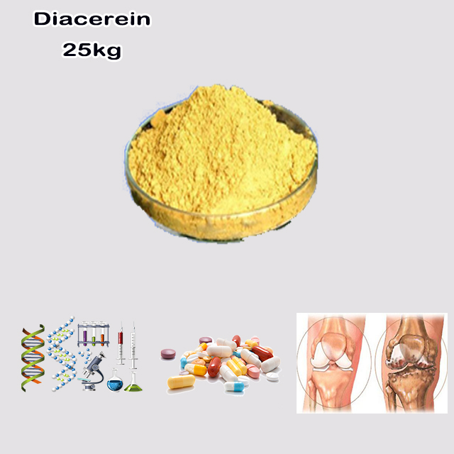 China Supplier Hot selling Cosmetic grade Diacerein Powder CAS NO 13739-02-1