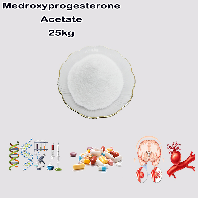 China Supplier High Quality Medroxyprogesterone CAS 71-58-9