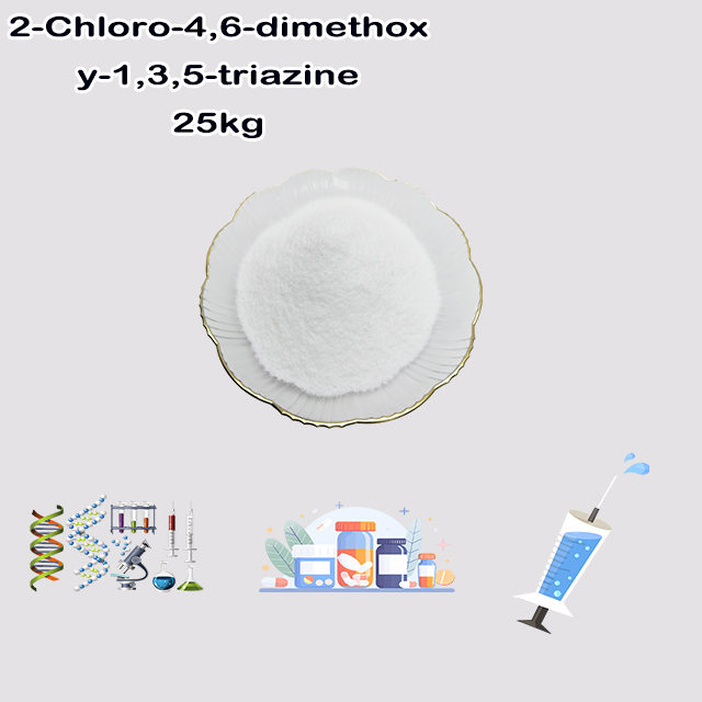 China Manufacturer High Quality 2-Chloro-4,6-dimethoxy-1,3,5-triazine CDMT CAS 3140-73-6 for sale