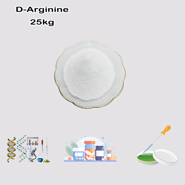 China Factory Supplier High Quality D(-)-Arginine Powder CAS NO 157-06-2 Active Pharmaceutical Ingredients API for sale