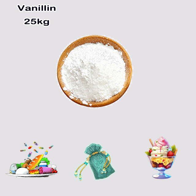 China Factory Supplier High Quality Vanillin CAS 121-33-5 with Good Service