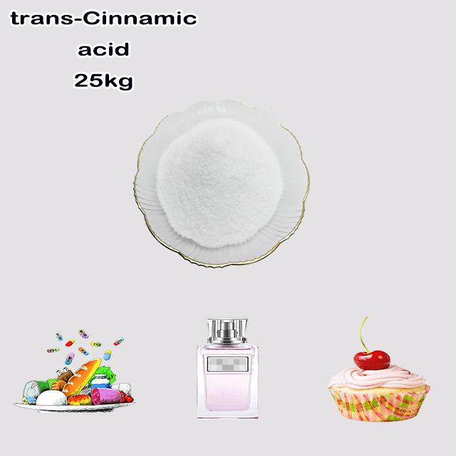 China Supplier High Quality Best Price trans-Cinnamic acid CAS 140-10-3 for sale