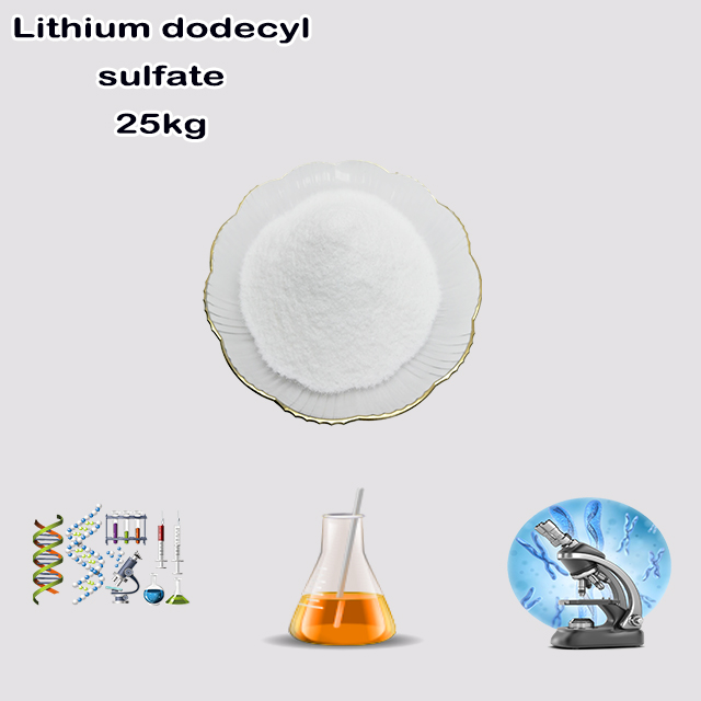 China Supplier High Purity Good Service Lithium dodecyl sulfate CAS 2044-56-6 for sale