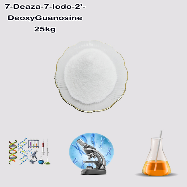 China Supplier High Quality Good Service 7-Deaza-7-Iodo-2'-DeoxyGuanosine CAS 172163-62-1 for sale