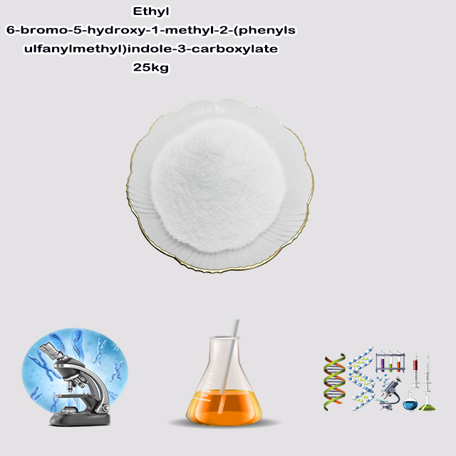 Ethyl 6-bromo-5-hydroxy-1-methyl-2-(phenylsulfanylmethyl)indole-3-carboxylate CAS 131707-24-9 for sale