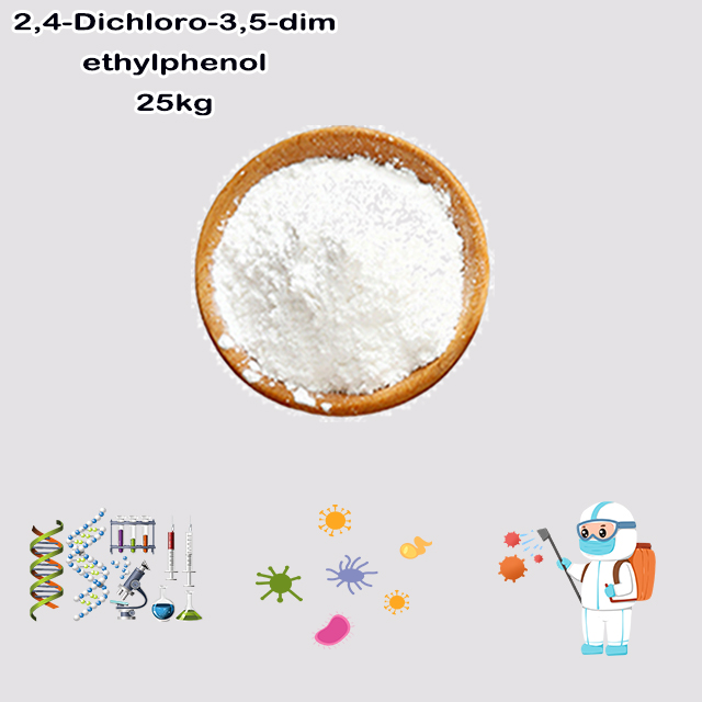China Manufacturer High Purity Best Price 2,4-Dichloro-3,5-dimethylphenol CAS 133-53-9 for sale