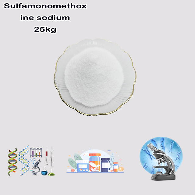 China Supplier High Quality Best Price Sulfamonomethoxine Sodium CAS 38006-08-5