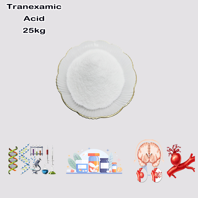 China Manufacturer Supply High Quality Best Price Tranexamic Acid CAS 1197-18-8