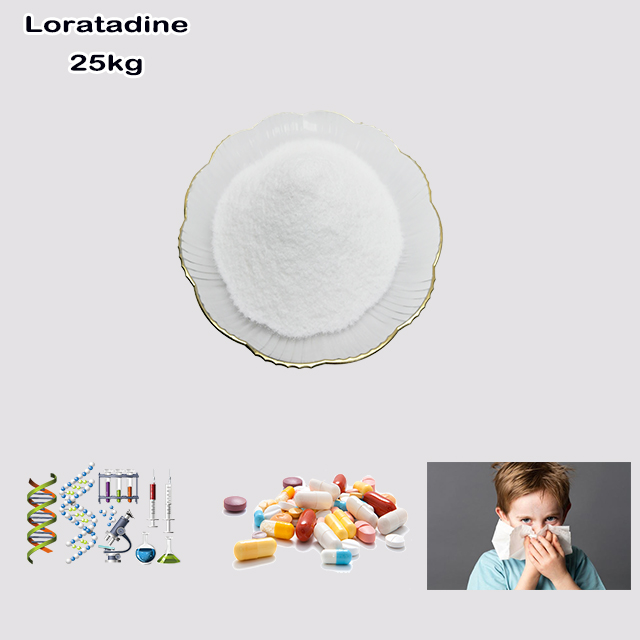 China Manufacture Supply High Quality Best Price Loratadine CAS 79794-75-5 for allergic symptom