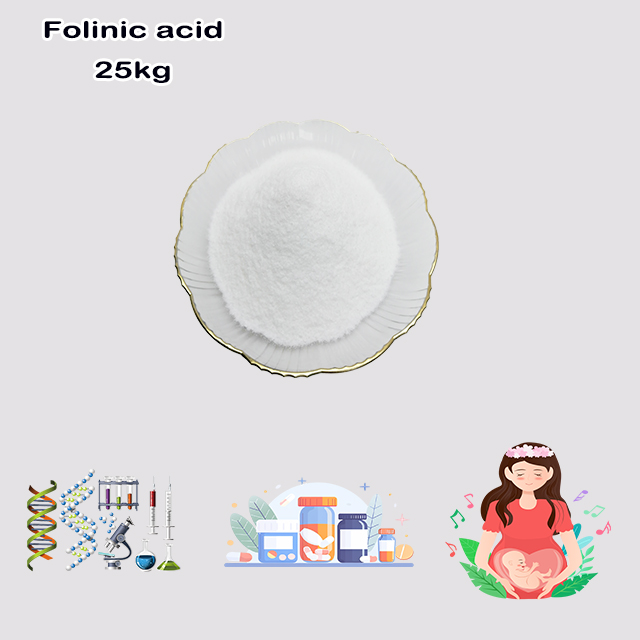 China Supplier Hot Selling High Quality Wholesale Price Folinic Acid CAS 58-05-9