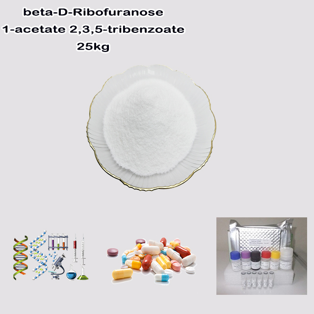 China Original manufacturer Supply High Quality Beta-D-Ribofuranose 1-acetate 2,3,5-tribenzoate CAS 6974-32-9