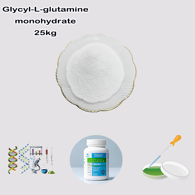 China Supplier Hot Selling High Quality Glycyl-L-glutamine Monohydrate CAS 13115-71-4