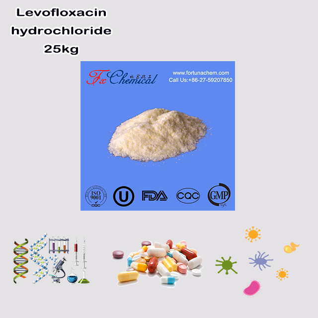 China Source Factory Supply High Quality Levofloxacin Hydrochloride CAS 177325-13-2