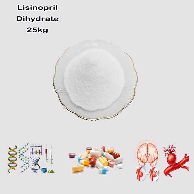 China Factory Supply High Quality Lisinopril Dihydrate CAS 83915-83-7 for medicine for sale
