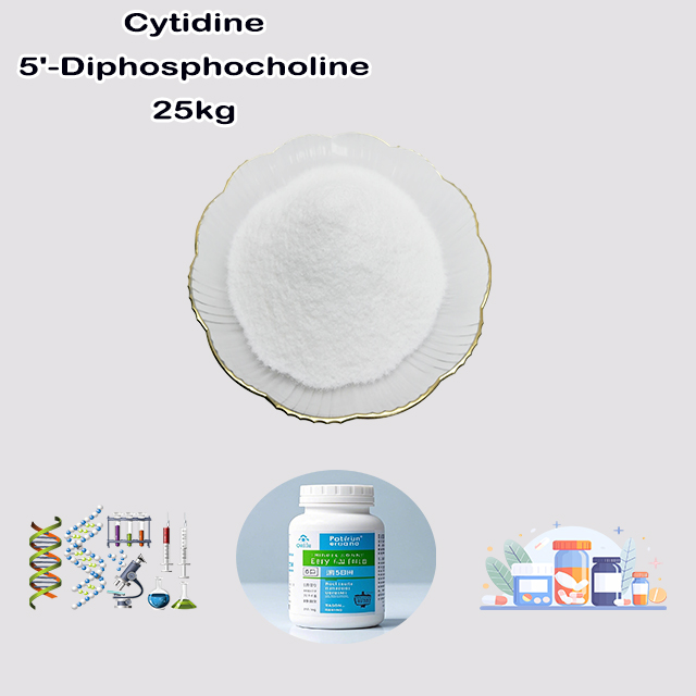 China Manufacturer Supply High Quality Cytidine 5'-Diphosphocholine CAS 987-78-0
