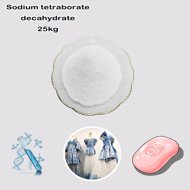 China Factory Supply Top Purity Sodium tetraborate decahydrate CAS 1303-96-4 with good service for sale