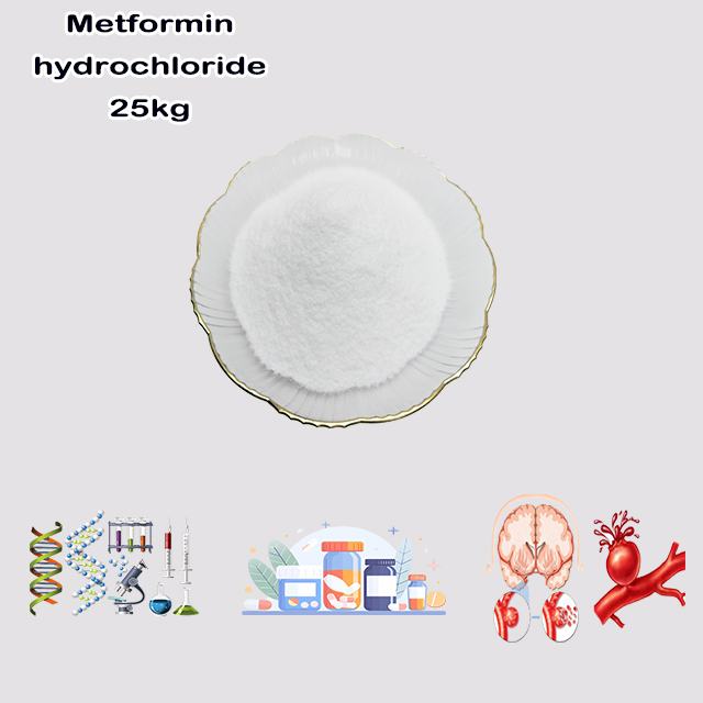 Metformin Hydrochloride/HCL 1,1-Dimethylbiguanide Hydrochloride CAS 1115-70-4 for sale