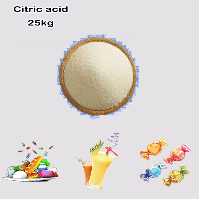 China Factory Supply High Quality Citric Acid Anhydrous CAS 77-92-9 for sale