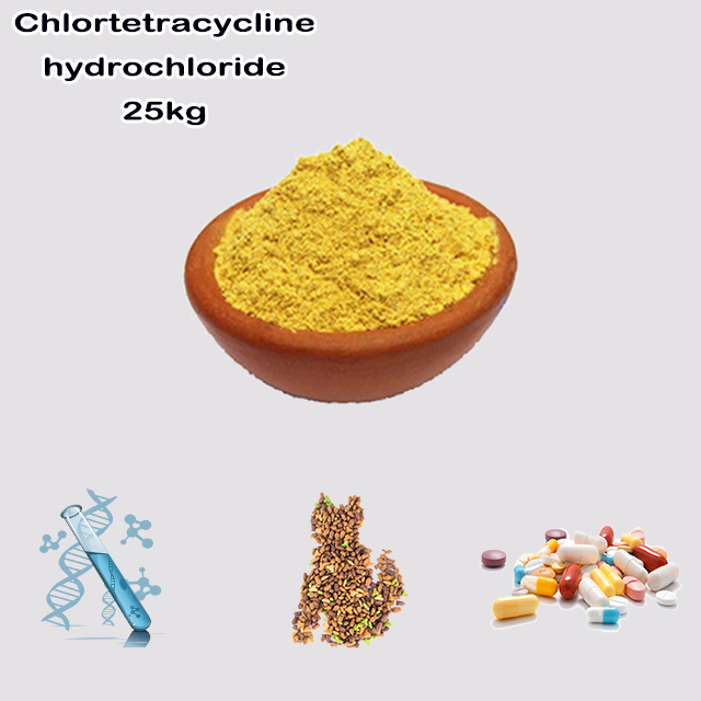 China Supplier High Quality Chlortetracycline Hydrochloride CAS 64-72-2 with best service