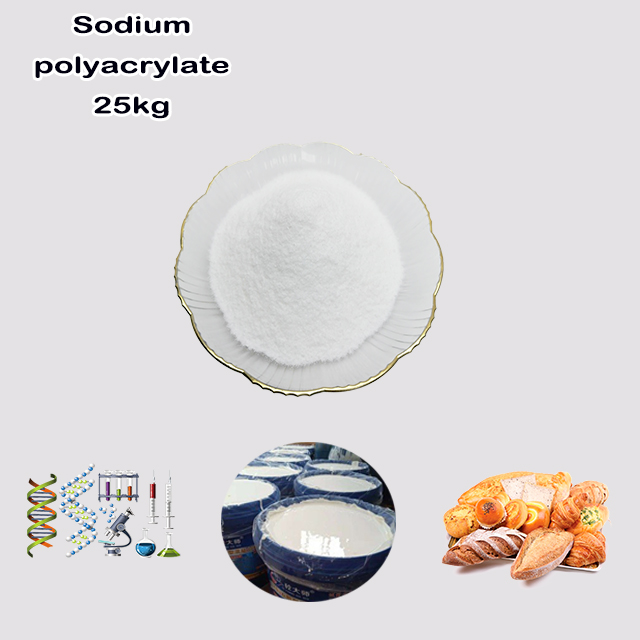 China Factory Supply High Quality Sodium Polyacrylate Powder Food Additives uses for Plants in Agriculture in Diapers in Skin Care CAS NO 9003-04-7