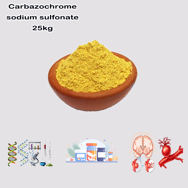 China Manufacturer Supply High Quality Carbazochrome Sodium Sulfonate CAS 51460-26-5 with best price