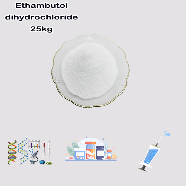 China Manufacturer Supply Top Purity Ethambutol dihydrochloride CAS 1070-11-7 with good service for sale