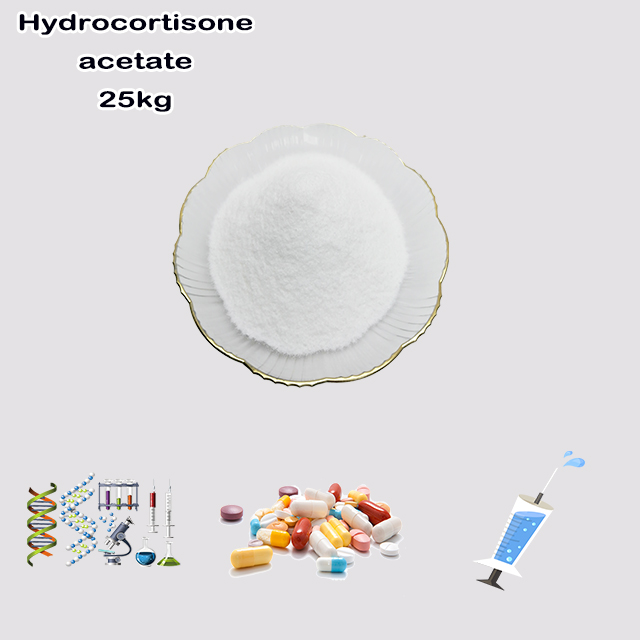 China Manufacturer Supply High Quality Hydrocortisone Acetate CAS 50-03-3 with good service