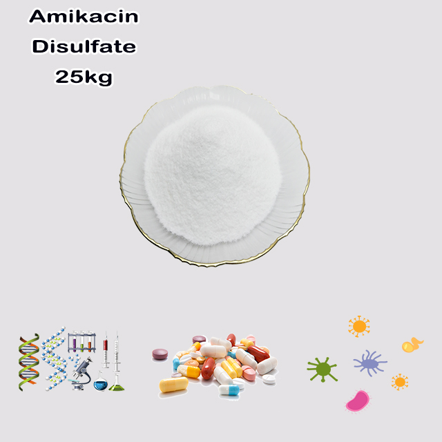 China Manufacturer Supply High Quality Amikacin Sulfate CAS 39831-55-5 with good service